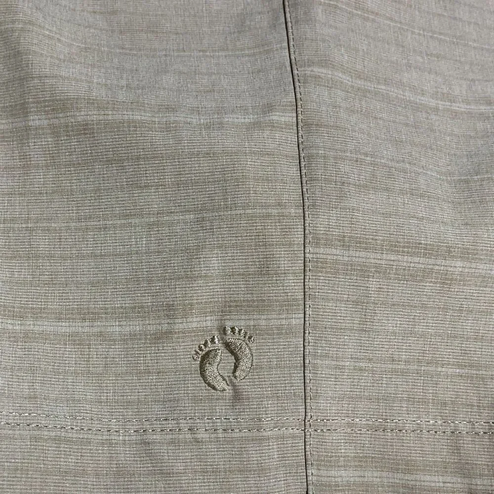 Hang Ten Men’s Flat Front Shorts - Light Khaki